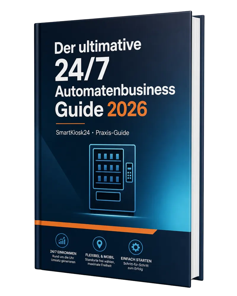 Cover: Der ultimative 24/7 Automatenbusiness Guide 2026